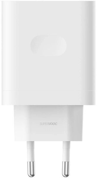 Зарядний пристрій OPPO USB Wall Charger SuperVOOC 45W White (VCB4JAEH) 1377716 фото
